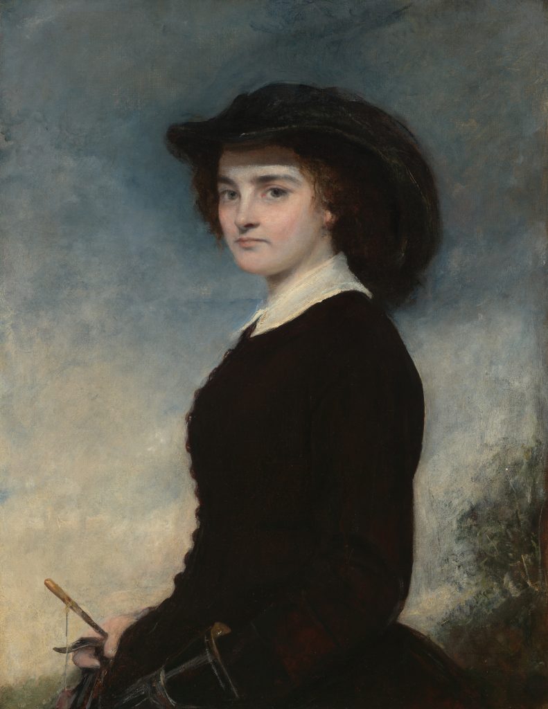 zenobia: Sir William Boxall, Harriet Goodhue Hosmer, ca. 1857, National Portrait Gallery, Washington DC, USA. Museum’s website.
