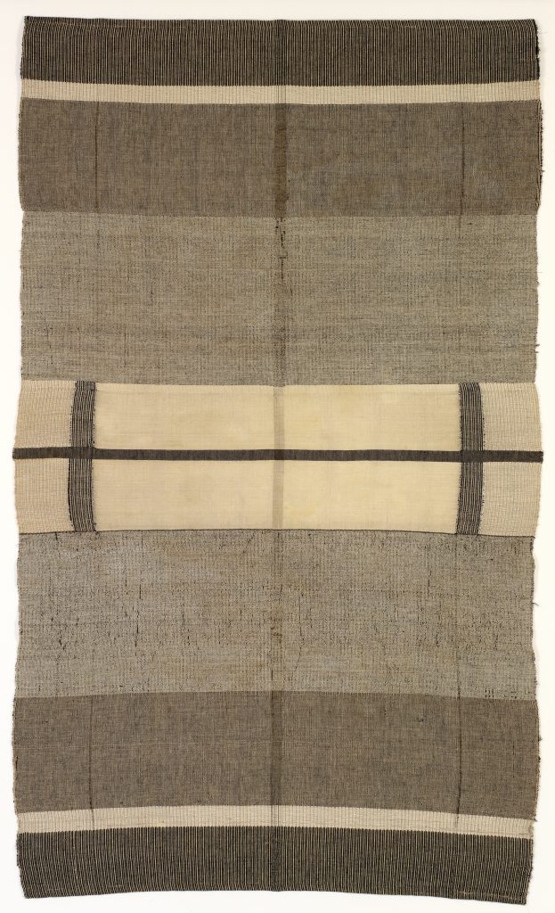 Anni Albers: Anni Albers, Hanging, cotton and silk, 1924, The Josef and Anni Albers Foundation via Guggenheim Bilbao.
