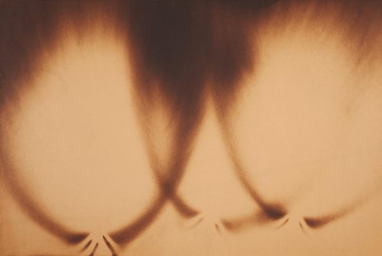 Yves Klein, Peinture de Feu sans titre, 1961