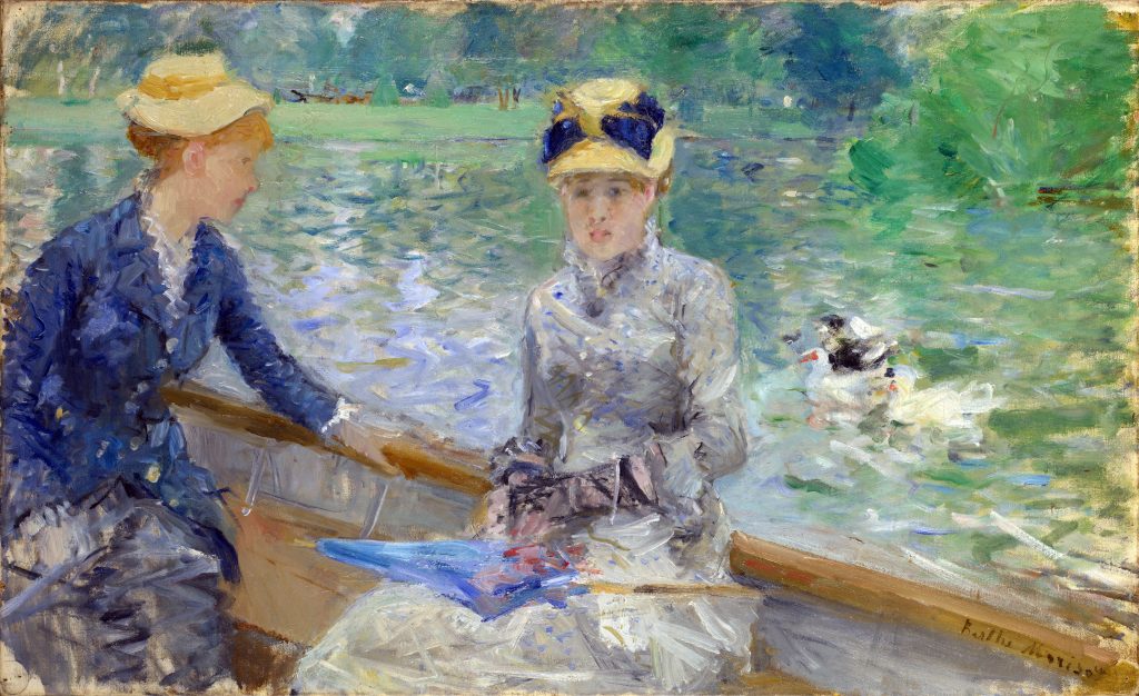 Berthe Morisot: Berthe Morisot, Summer’s Day, 1878, National Gallery, London, UK. Museum’s website.
