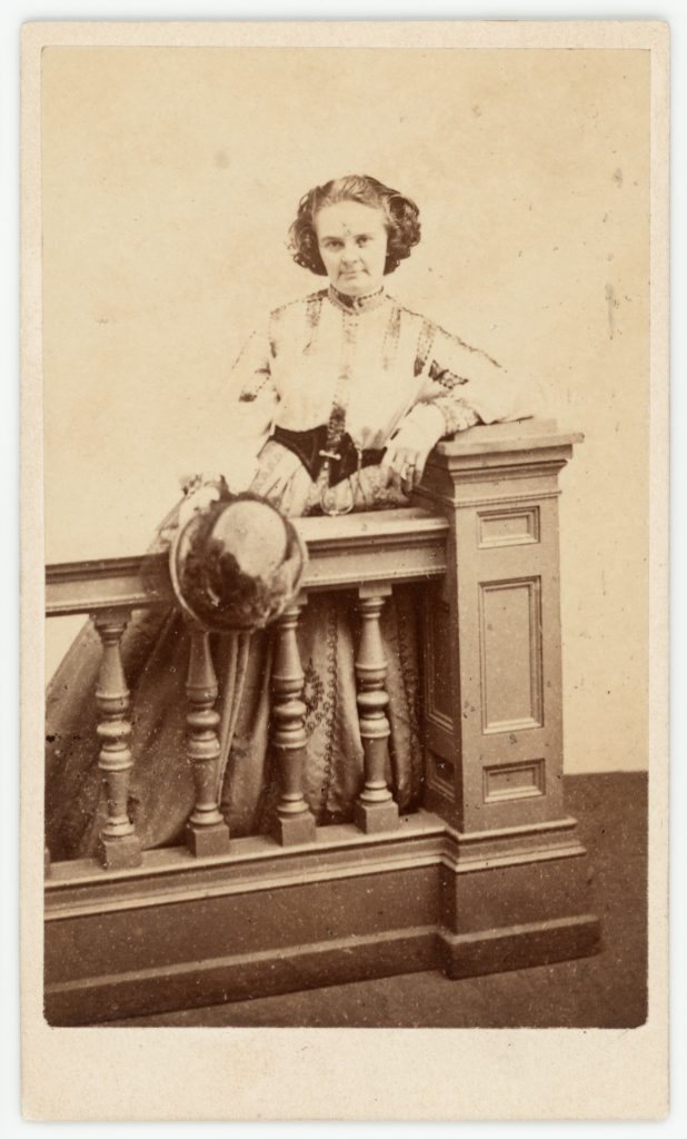 zenobia: James Wallace Black, Albumen silver print of Harriet Goodhue Hosmer, ca. 1860, National Portrait Gallery, Smithsonian Institution, Washington, DC, USA. Museum’s website.
