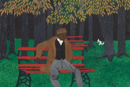 Horace Pippin: Horace Pippin, The Park Bench,