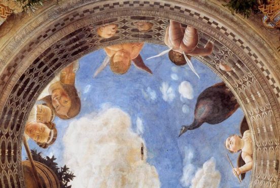Andrea Mantegna, Bridal Chamber, Ocluus. Mantua, Italy.