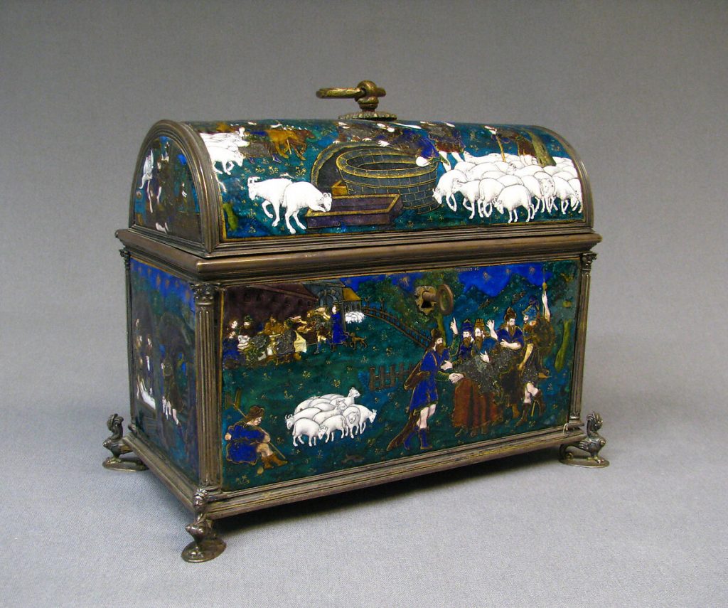 Suzanne de Court: Suzanne de Court, Casket with scenes of Genesis, first quarter of 17th century, Metropolitan Museum of Art, New York, NY, USA.
