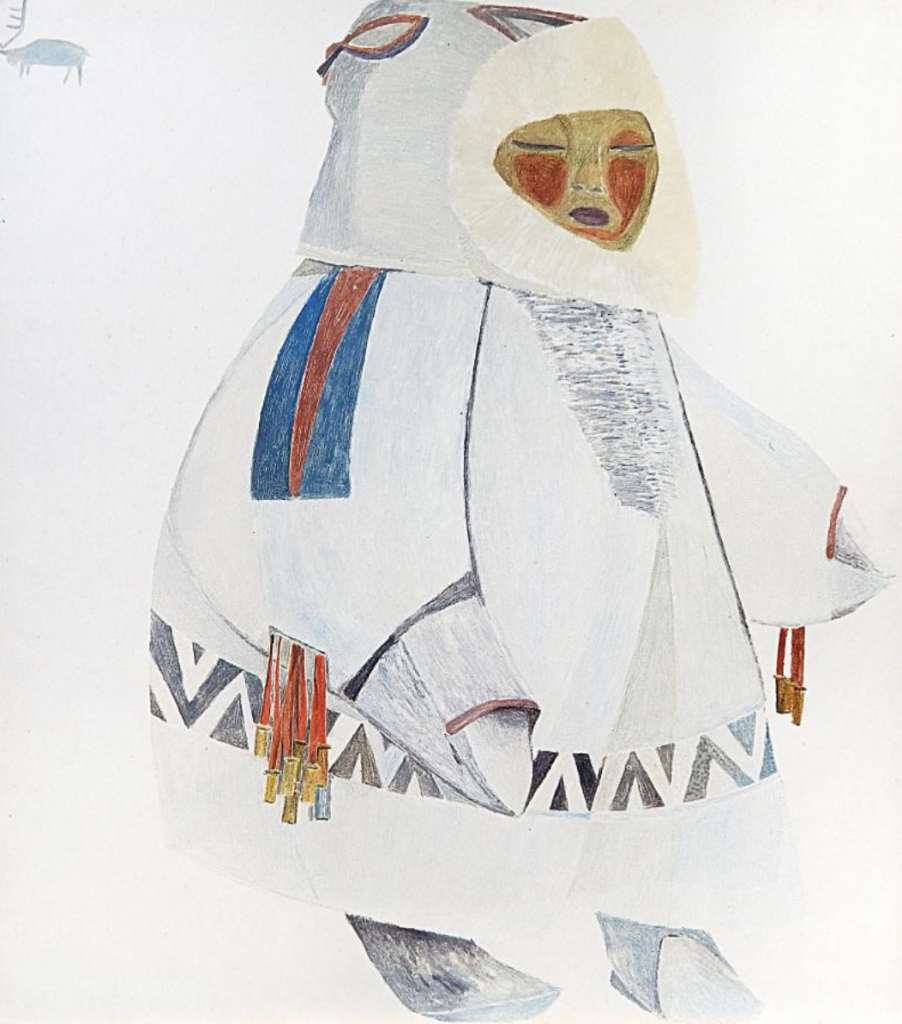 Ada Rybachuk: Ada Rybachuk, Boy in a White Fur Coat, from the series People of Kolguyev Island, 1962, Kyiv, Ukraine. UU Archive.
