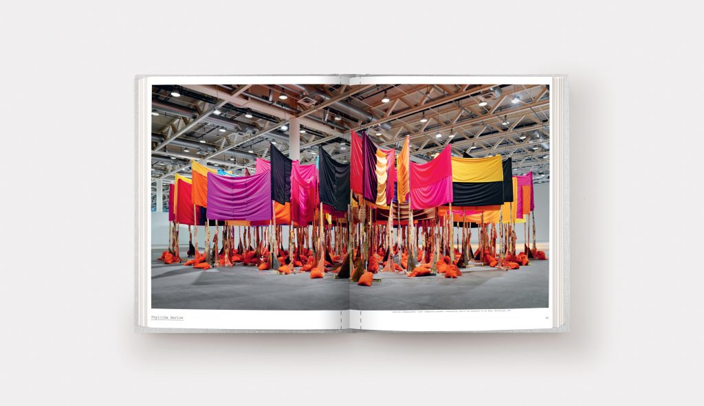 vitamin t phaidon: Vitamin T: Threads & Textiles in Contemporary Art, Phaidon; Phyllida Barlow (pages 54-55). Courtesy of the publisher.
