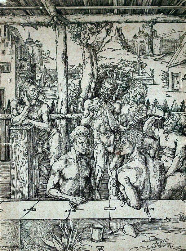 Garman Ryan Collection: Albrecht Durer, The Men’s Bath, 1496-1498, New Art Gallery Walsall, Walsall, UK.
