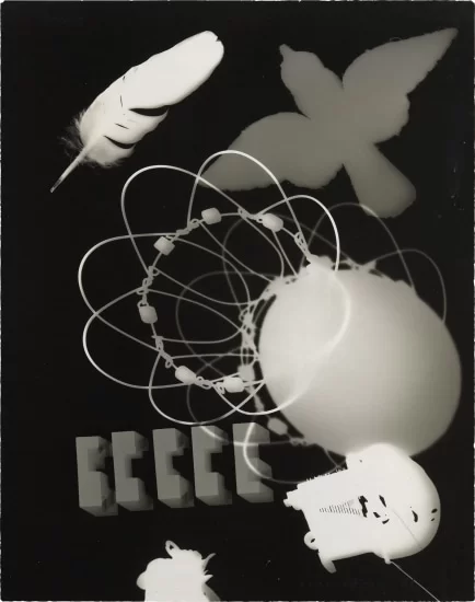 Surrealism 101: Man Ray, Untitled, rayograph, 1946, Phillips, New York, NY, USA.


