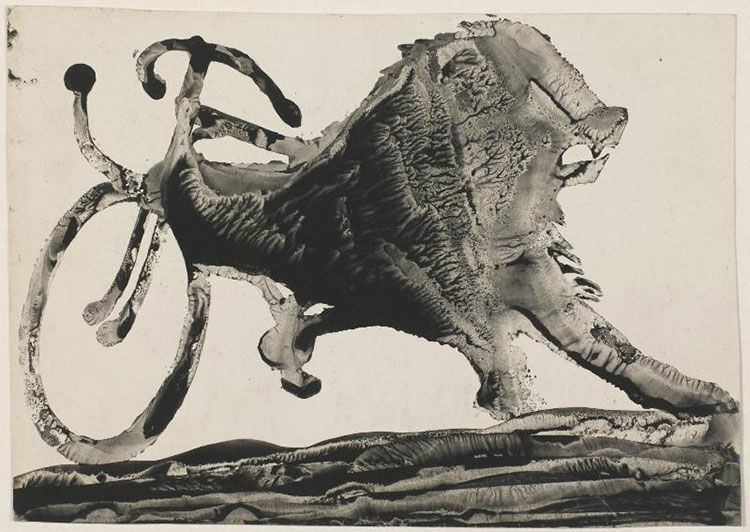 Surrealism 101: Óscar Dominguez, Lion-Bicycle, 1937, Centre Pompidou, Paris, France.

