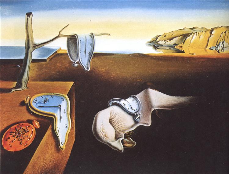 Surrealism 101: Salvador Dali, The Persistence of Memory, 1931, Museum of Modern Art, New York, NY, USA.

