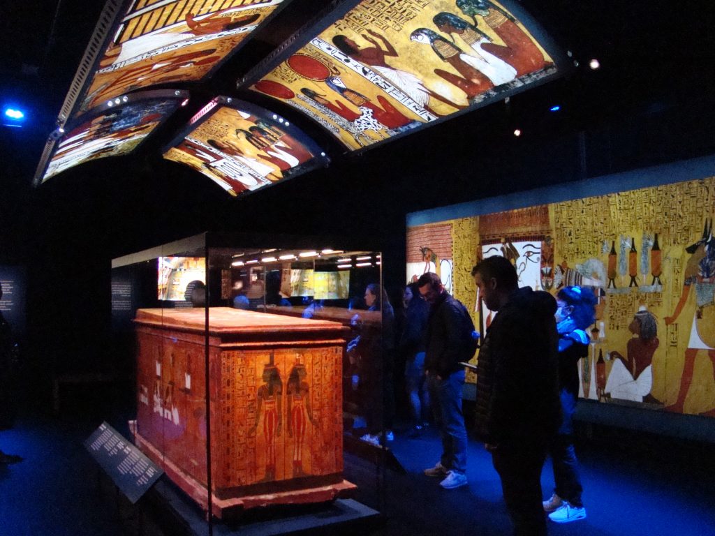 Pharaoh Ramesses: Ramses the Great and the Gold of the Pharaohs Exhibition, April 2023. Photo by the author.
