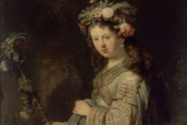 Rembrandt van Rijn, Saskia van Uylenburgh as Flora
