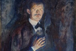 Edvard Munch, Self-Portrait with Cigarette, 1895, National Gallery of Norway, Oslo, Norway.