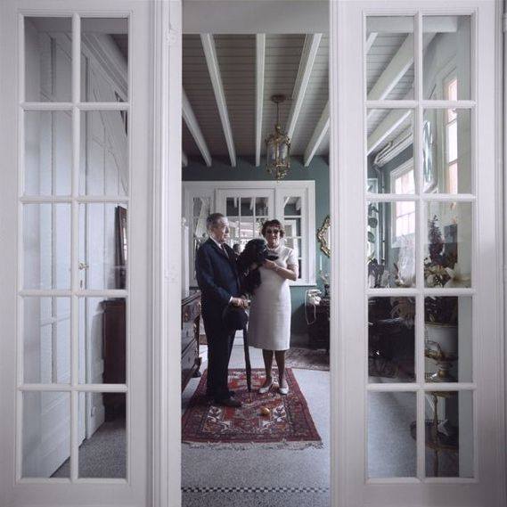René Georgette Magritte Love: Lothar Wolleh,  René and Georgette Magritte, 1967. Saatchi Gallery.
