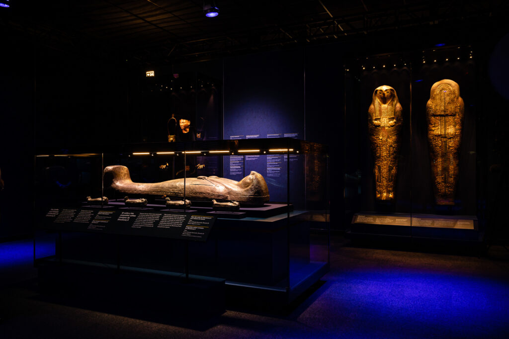 Pharaoh Ramesses: Ramses and the Gold of the Pharaohs Exhibition, April 2023. Expo Ramses.
