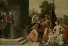 Hans Eworth, Elizabeth I and the Three Goddesses, 1569