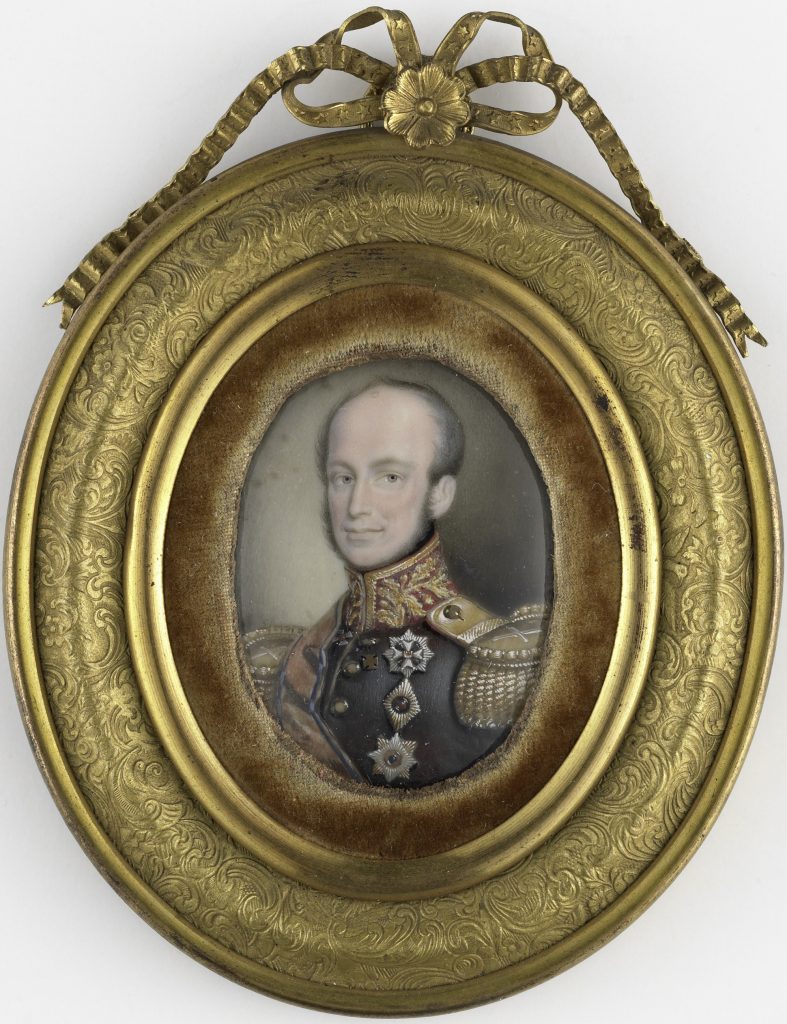 Willem II: Louis Henri de Fontenay, Willem II (1792-1849), King of the Netherlands, c. 1840, Rijksmuseum, Amsterdam, Netherlands.
