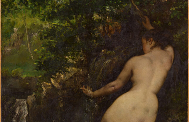 Courbet nudes: Gustave Courbet, La Source, 1868, Musée d’Orsay, Paris, France.
