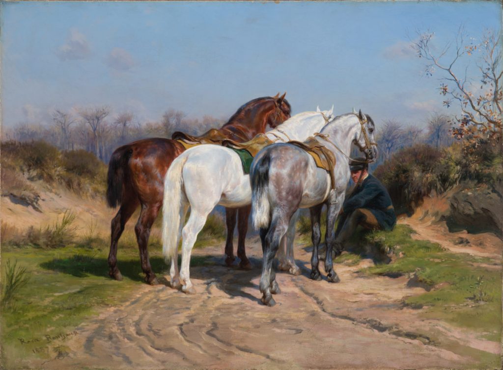 Rosa Bonheur: Rosa Bonheur, Relay Hunting, 1887, Saint Louis Art Museum, St. Louis, MO, USA.
