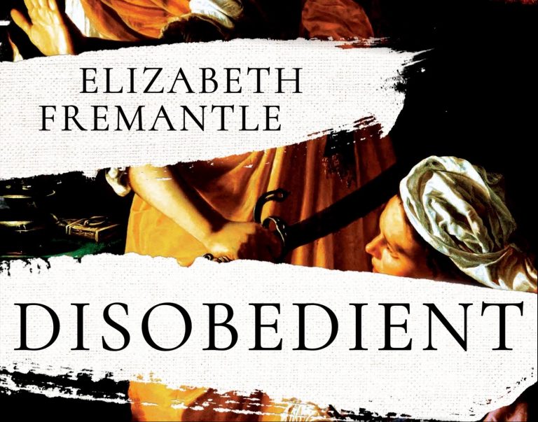 disobedient Elizabeth Fremantle: Book cover of Disobedient by Elizabeth Frmantle, Pegasus Books, 2023. Detail. Courtesy of the publisher.
