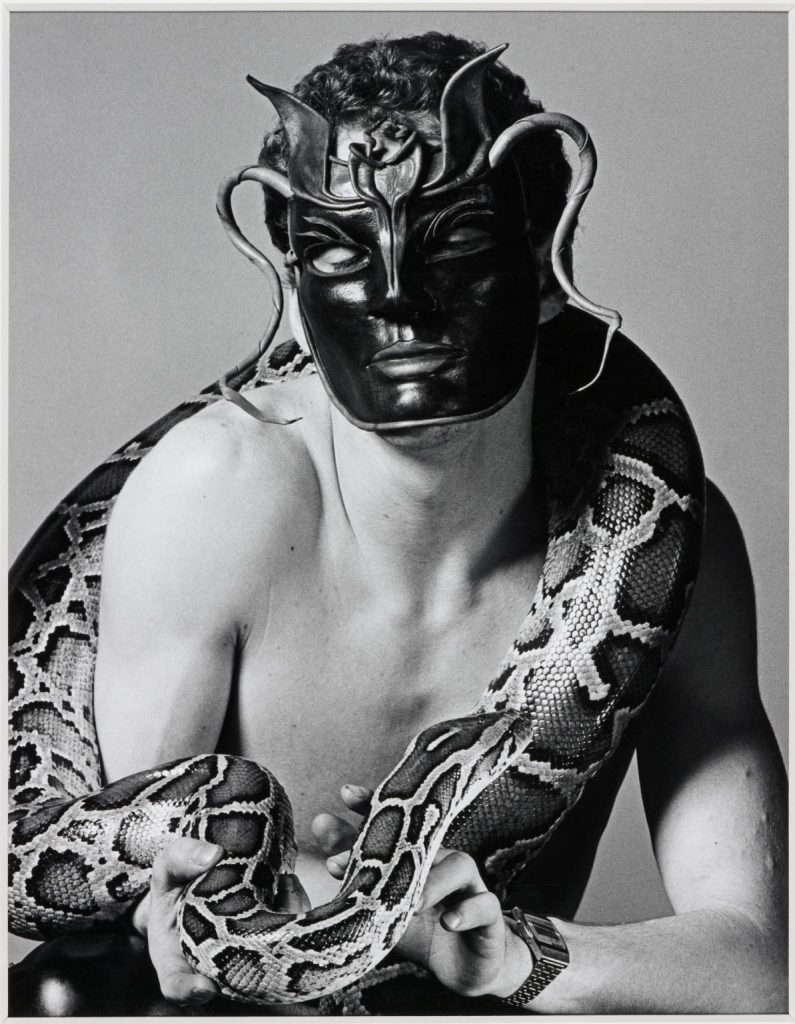 Robert Mapplethorpe: Robert Mapplethorpe, Snake Man, 1981, Tate and National Galleries of Scotland, Edinburgh, Scotland, UK.
