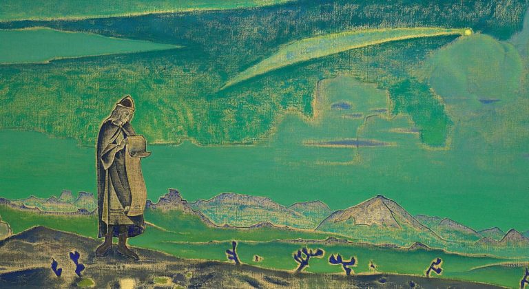 Nicholas Roerich: Nicholas Roerich, Legend, from the series Messiah. ca. 1923, Christie’s.
