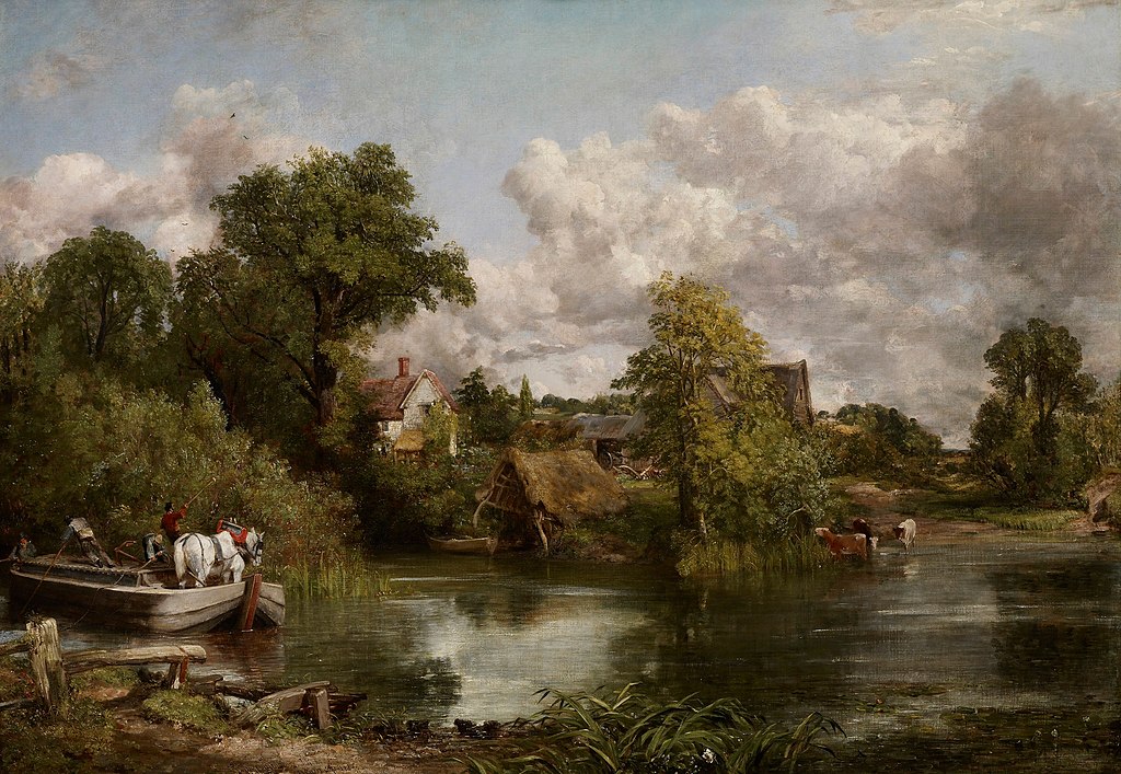 Romanticism: John Constable, The White Horse, 1819, The Frick Collection, New York, NY, USA.
