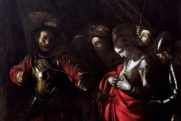 Caravaggio, The Martyrdom of Saint Ursula, 1610, Palazzo Zevallos Stigliano, Naples, Italy.