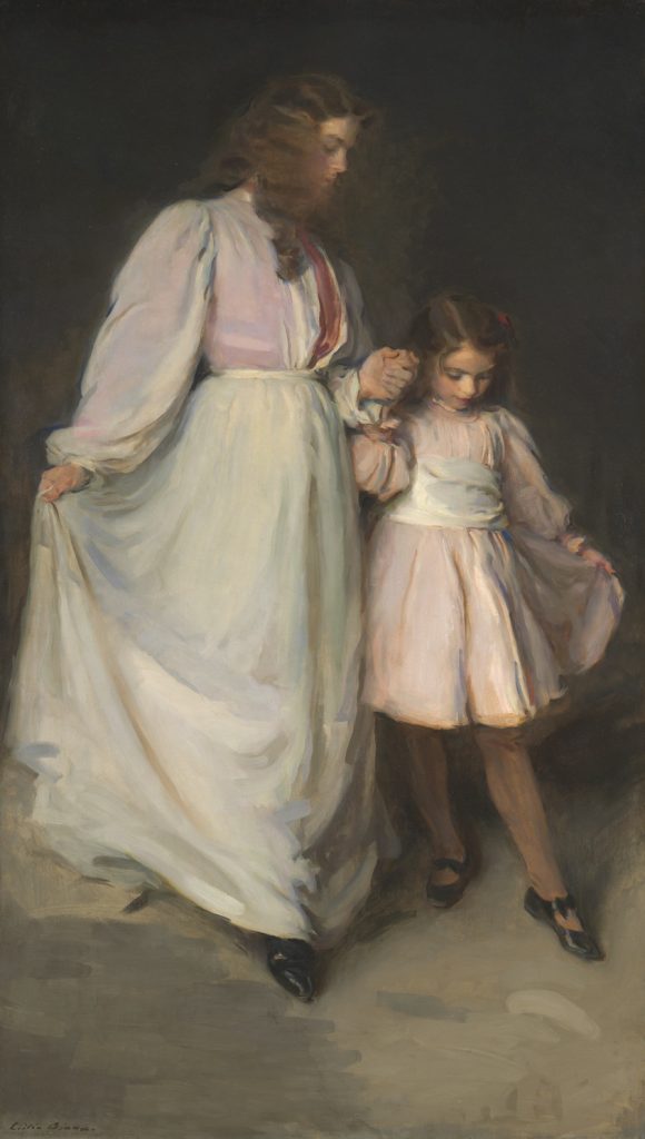 Cecilia Beaux: Cecilia Beaux, Dorothea and Francesca, 1898, Art Insitute of Chicago, Chicago, IL, USA. Museum’s website.
