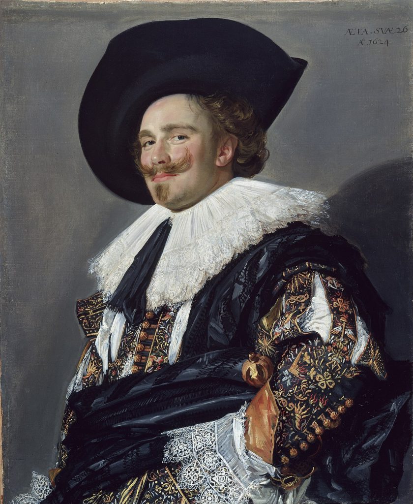 frans hals: Frans Hals, The Laughing Cavalier, 1624, The Wallace Collection, London, UK.
