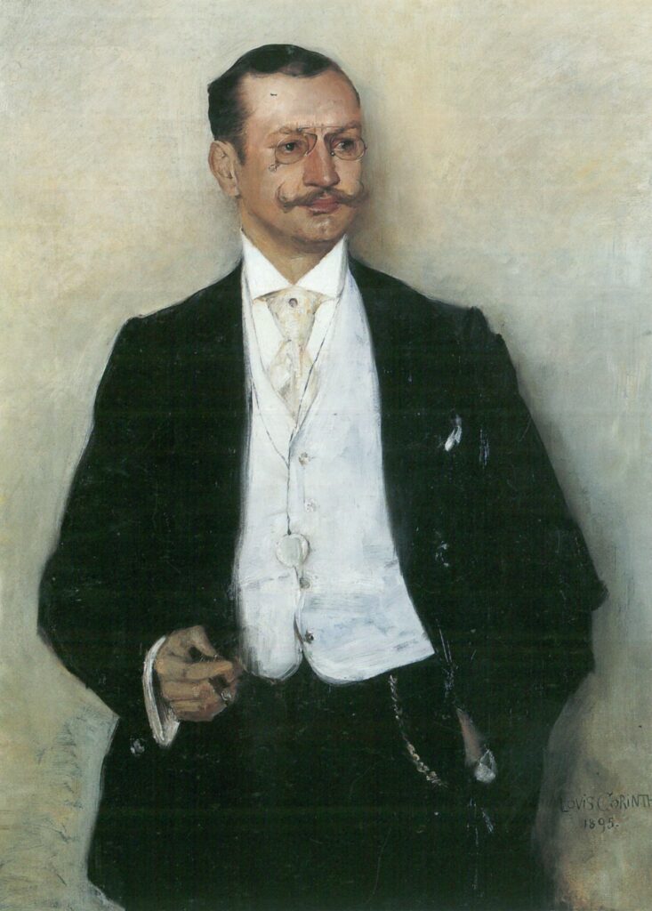 Carl Strathmann: Lovis Corinth, Portrait of Carl Strathmann, 1895. Wikimedia Commons (public domain).
