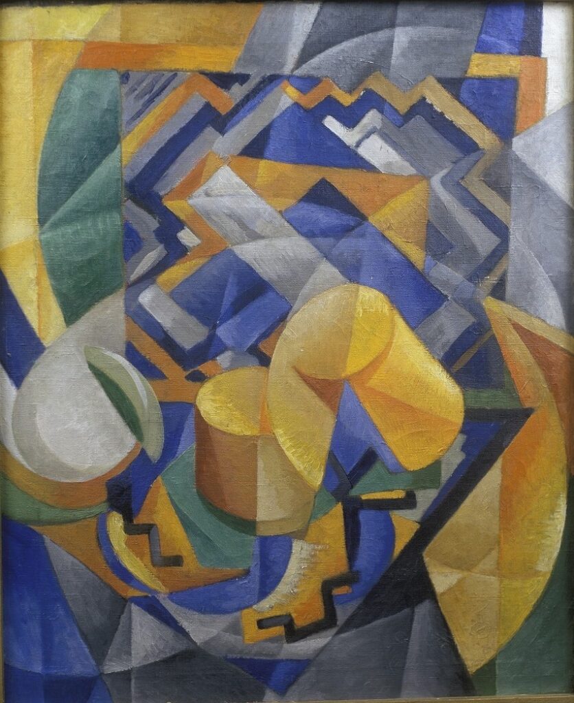 modernism in ukraine: Vadym Meller, Composition, 1919-1920, National Art Museum of Ukraine, Kyiv, Ukraine.

