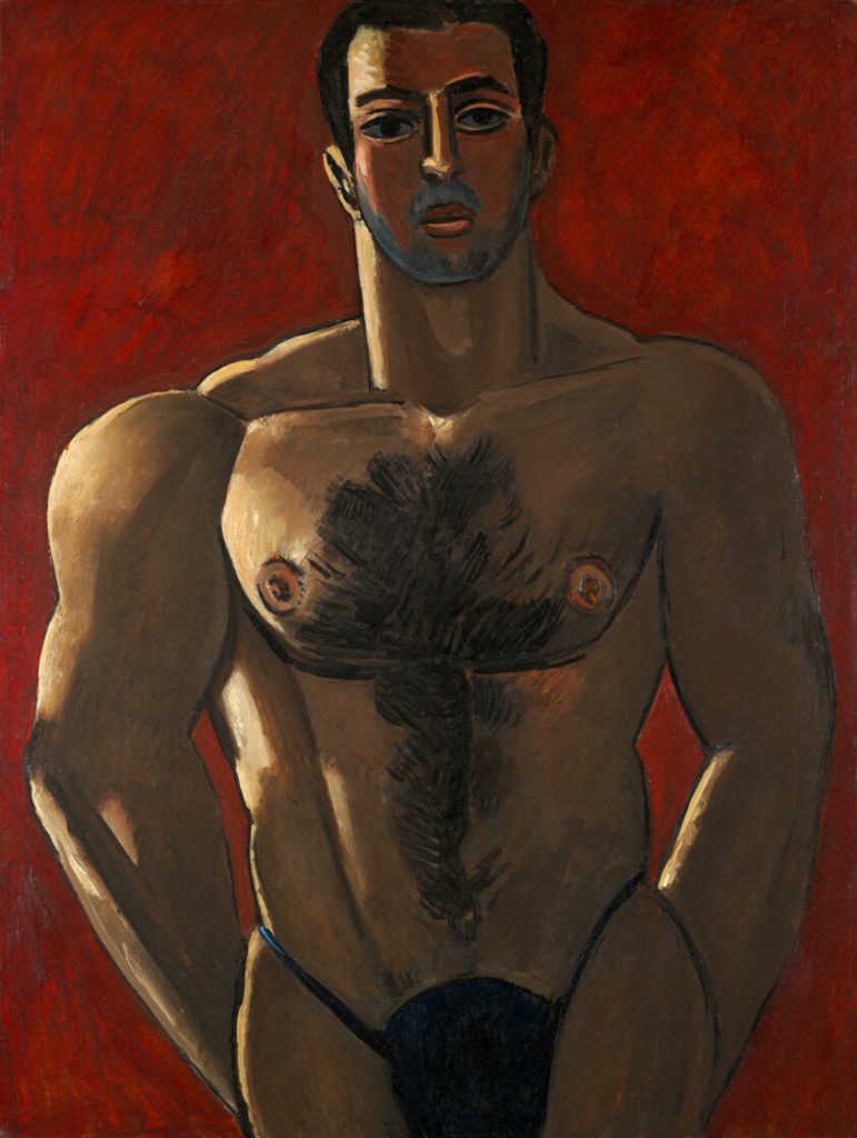 Marsden Hartley: Marsden Hartley, Madawaska—Acadian Light-Heavy, 1940, Art Institute of Chicago, Chicago, USA.
