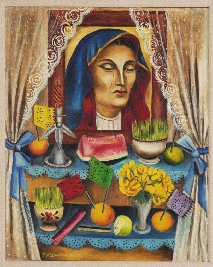 latin american women modernists: Latin American Women Modernists: Maria Izquierdo, Sorrowful Friday, 1944–1945, Museo Blaisten, Mexico City, Mexico.
