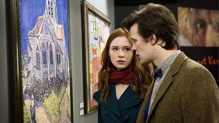art in Doctor Who: Still from Doctor Who, “Vincent and the Doctor”, S5E10. Doctor Who/BBC.
