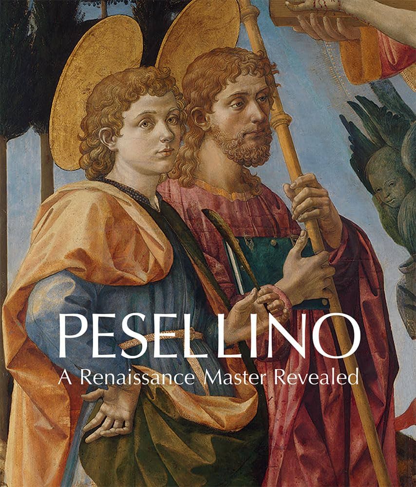 5 museum gift shops Berlin: Book cover Pesellino: A Renaissance Master Revealed, catalogue ed. by Laura Llewellyn. London 2023/2024. Buchhandlung Walther König.
