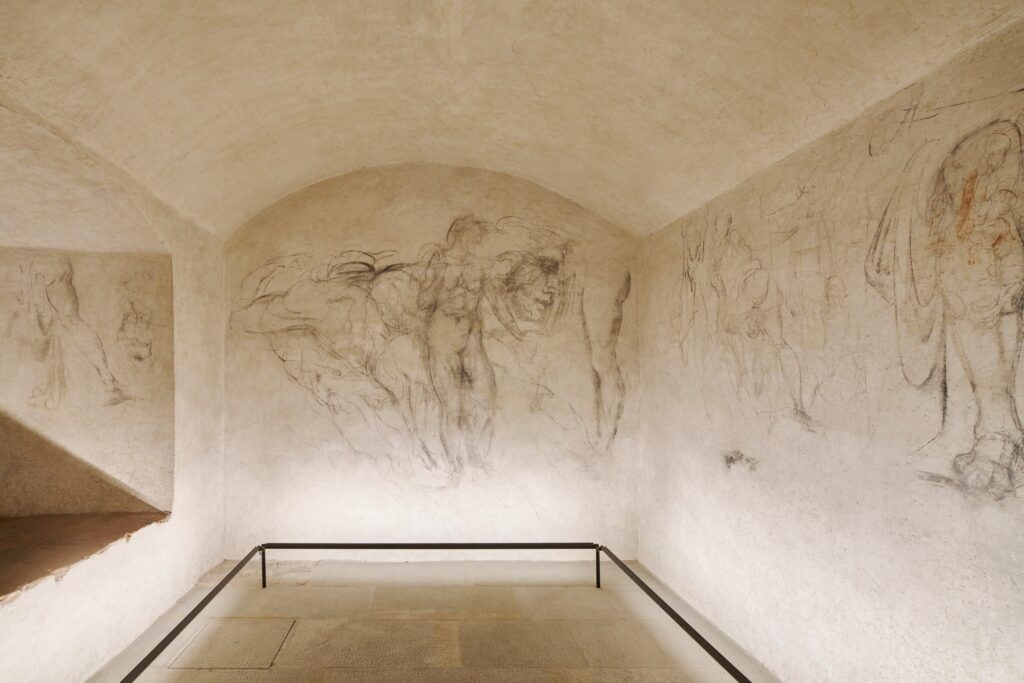 Michelangelo's Secret Room: Michelangelo’s Secret Room, Museum of the Medici Chapels, Florence, Italy. Musei del Bargello.
