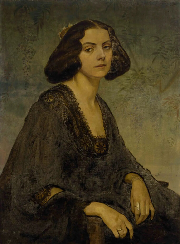 Lili Elbe Gerda Wegener: Gerda Wegener, Portrait of Ellen von Kohl, 1906, private collection.
