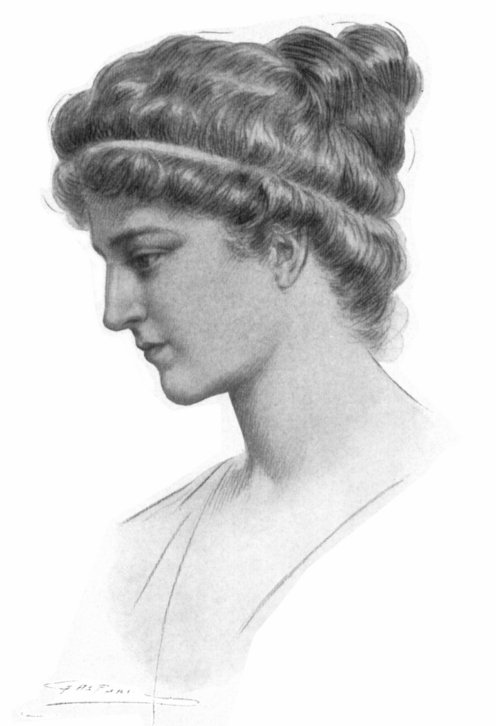 Women in Science: Women in Science: Jules Maurice Gaspard, Portrait of Hypatia, 1908. Wikimedia Commons (public domain).
