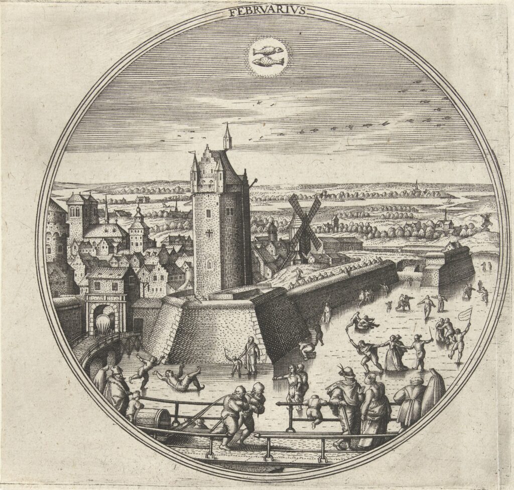Dutch propaganda prints: Adriaen Collaert, February, 1578 – 1582, etching, Rijksmuseum, Amsterdam, The Netherlands.
