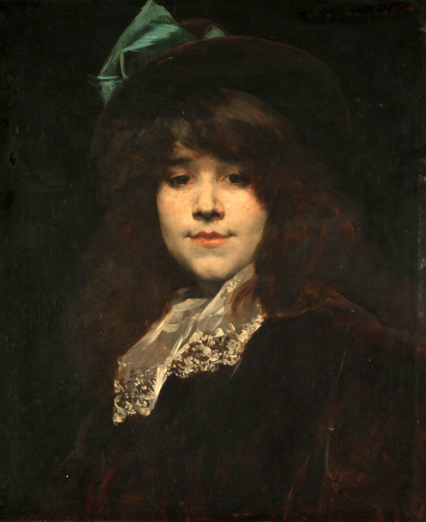 Juana Romani: Ferdinand Roybet, Portrait of Juana Romani, 1890. Wikimedia (public domain).
