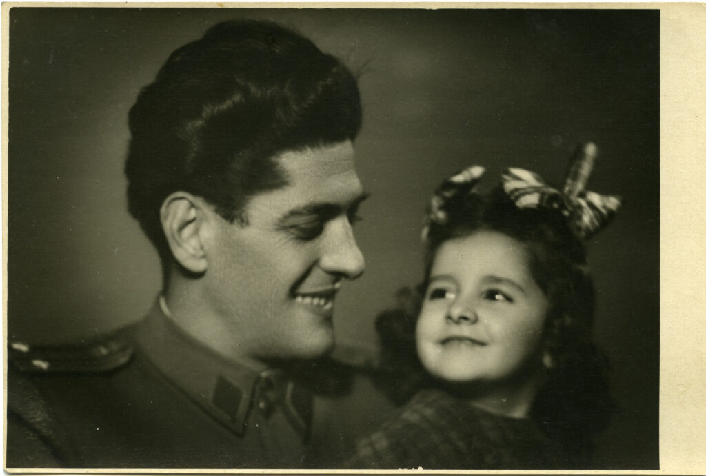 Marina Abramović - A Visual Biography: Marina and her father, Vojo, Belgrade, 1950, © Marina Abramović, Courtesy of the Marina Abramović Archives.

