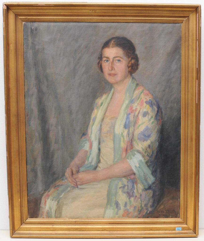 Malva Schalek: Malva Schalek, Portrait of a Woman, 1930, private collection. Invaluable.
