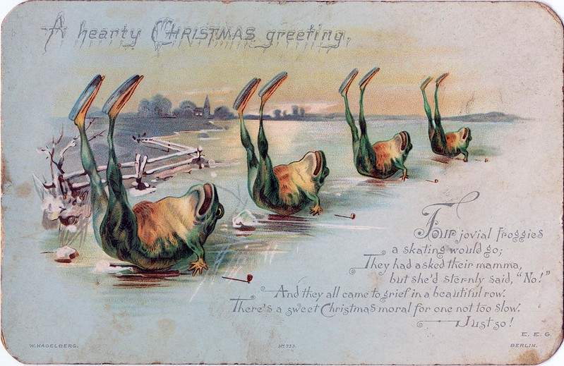 Victorian Christmas cards: Victorian Christmas Card, Nova Scotia Archives/Flickr Creative Commons.
