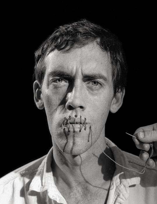 Censorship: Andreas Sterzing, David Wojnarowicz (Silence=Death), 1989/2014, Delaware Art Museum, Acquisition Fund, 2020. © Andreas Sterzing.
