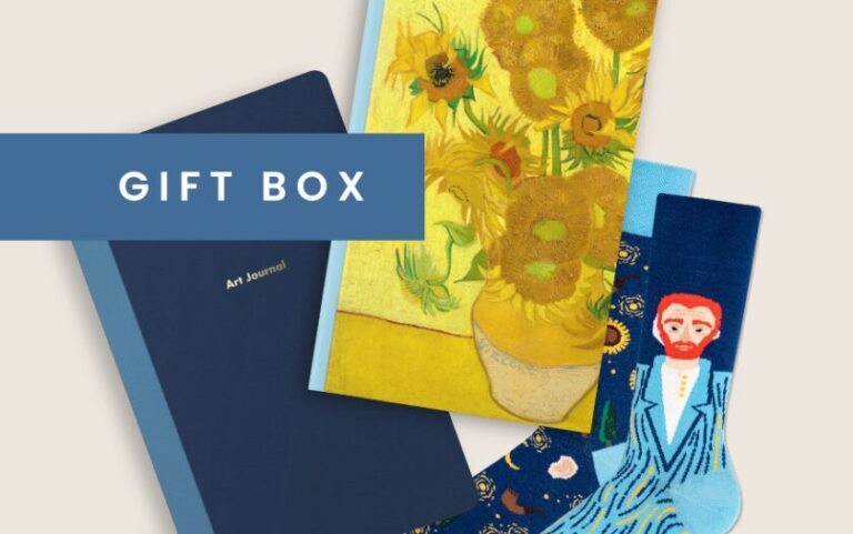 museum gifts: Art Lover’s Gift Box, DailyArt Shop.
