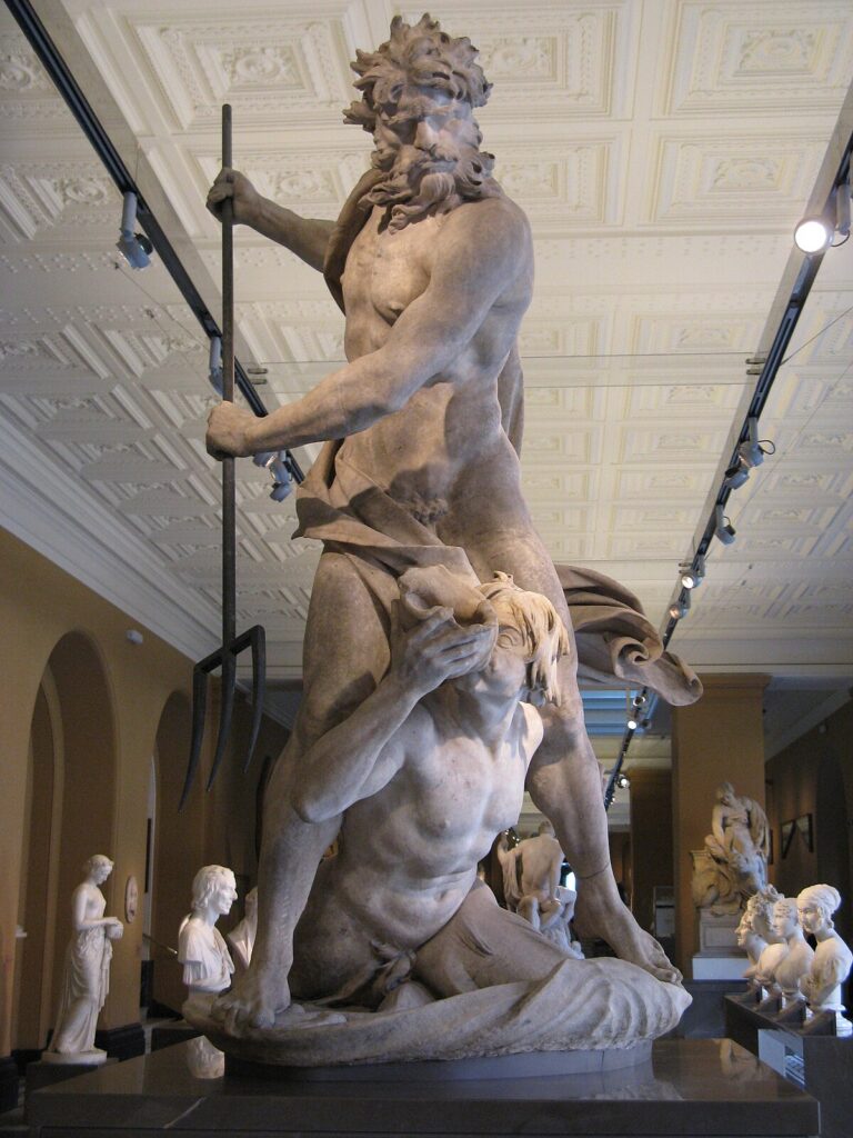 masterpieces London: Gian Lorenzo Bernini, Neptune and Triton, 1622–1623, Victoria and Albert Museum, London, UK. Photograph by Yair Haklai via Wikimedia Commons (CC BY-SA 3.0).
