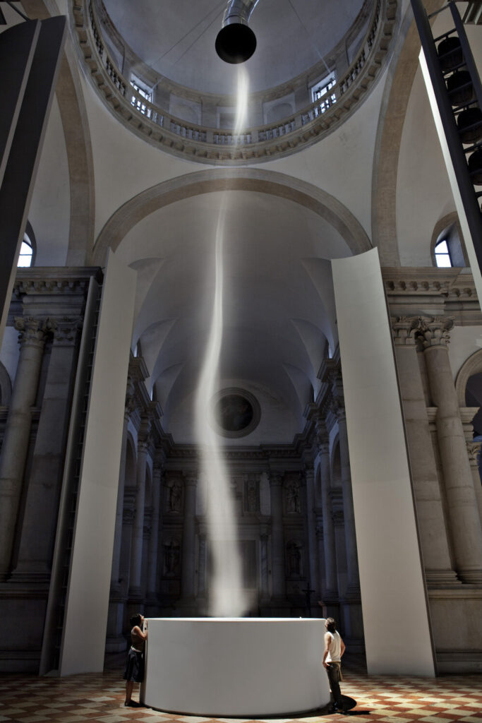 anish kapoor: Anish Kapoor, Ascension, 2011, installation view inside the San Giorgio Maggiore, Venice, Italy. Associazione Arte Continua.
