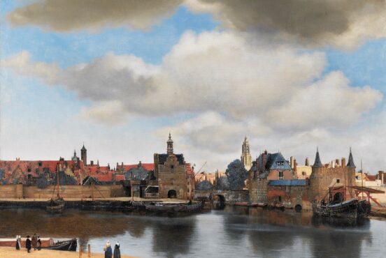Johannes Vermeer, View of Delft, 1660-1661, Mauritshuis, The Hage, Netherlands
