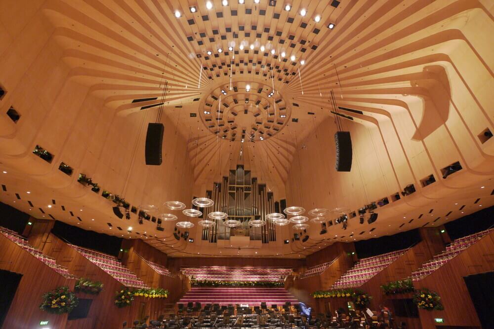 Sydney Opera House: Julian Wyth, Sydney Opera House (Australia), particular of the interior, 2010s. © OUR PLACE The World Heritage Collection, UNESCO.
